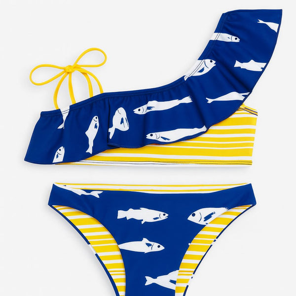 Lia Bikini - Costa Marina Print