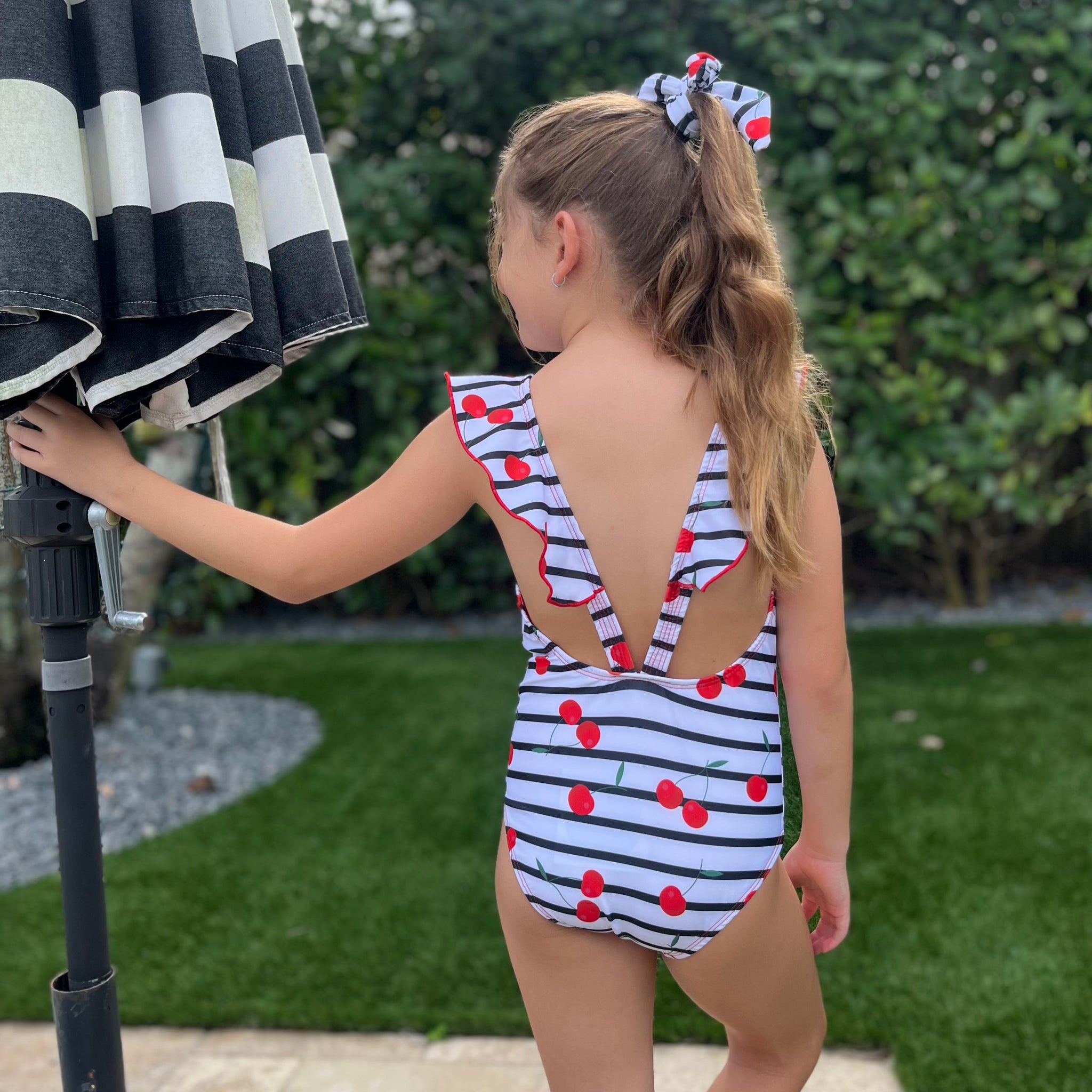 Juli One Piece - Cherry On Top Print – Palma and Coco
