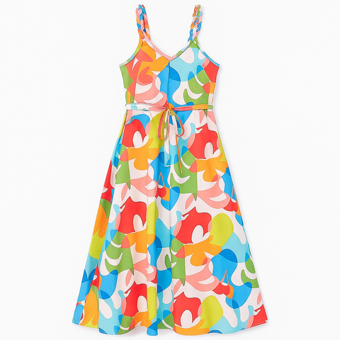 Maxi Dress - Carnaval Print
