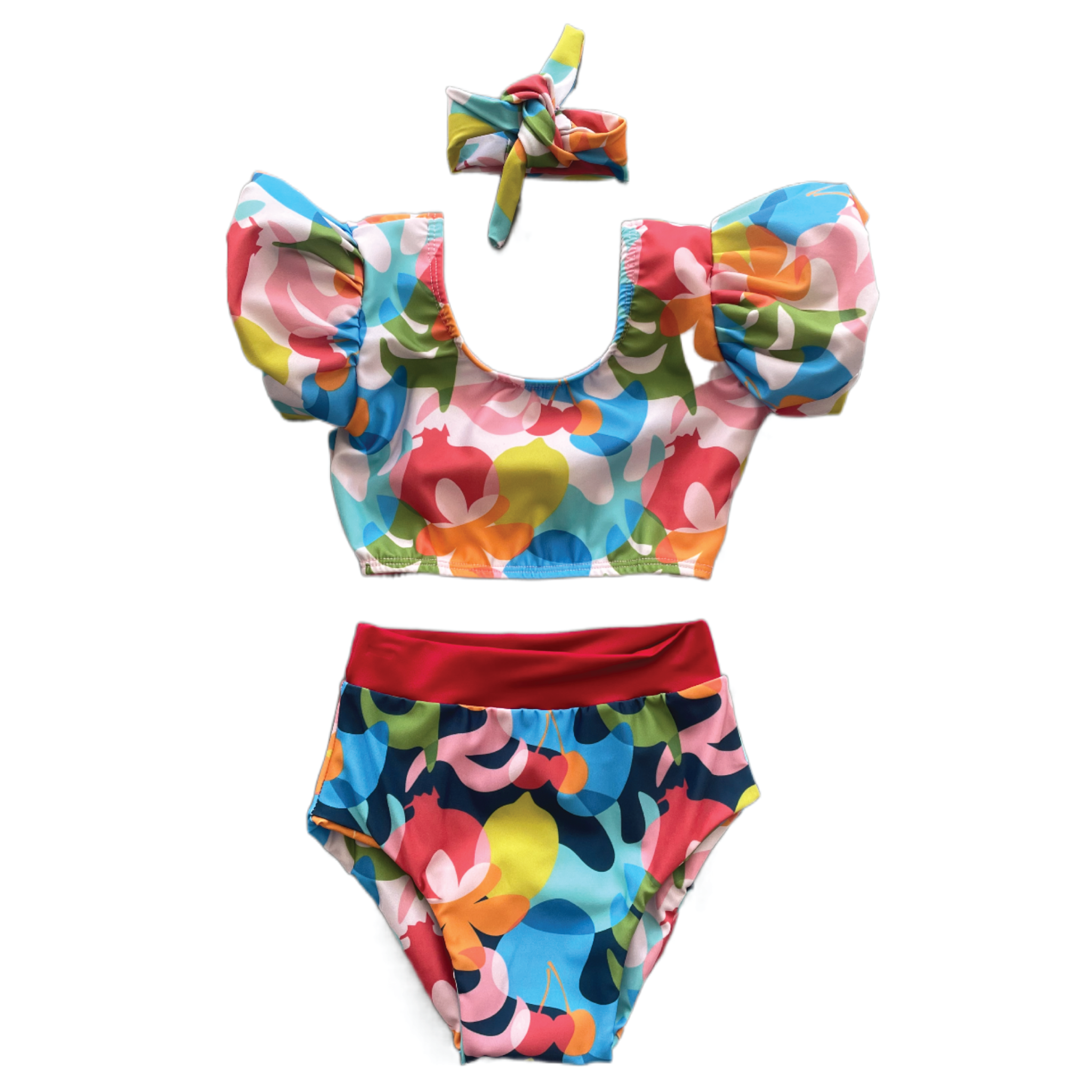 Lola Two Piece - Carnaval Print