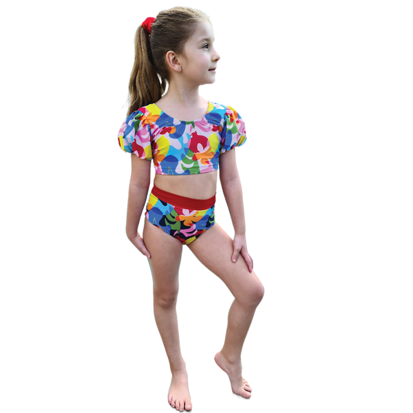 Lola Two Piece - Carnaval Print