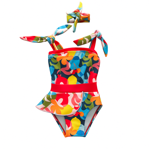 Valentina One Piece - Carnaval Print