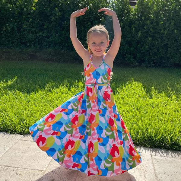 Maxi Dress - Carnaval Print