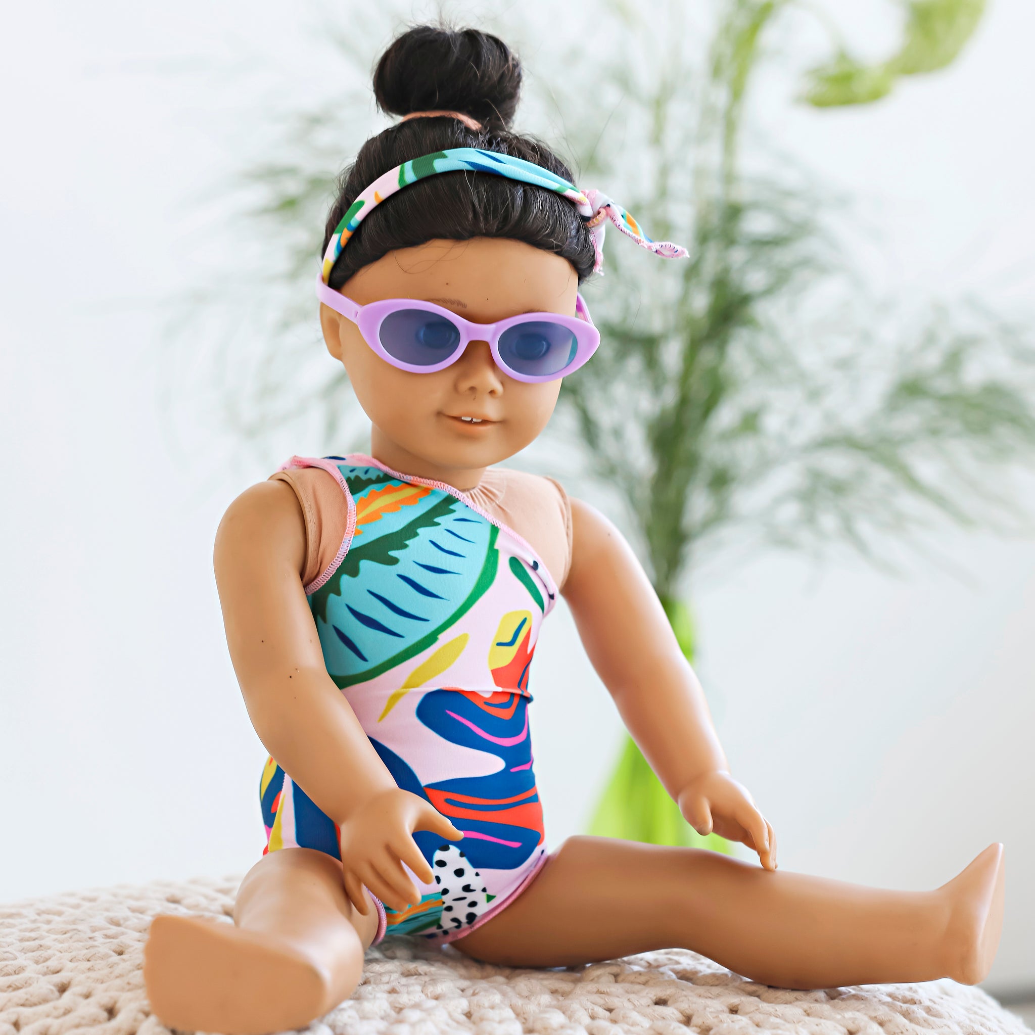 Doll Swimsuit  - Paraiso Print