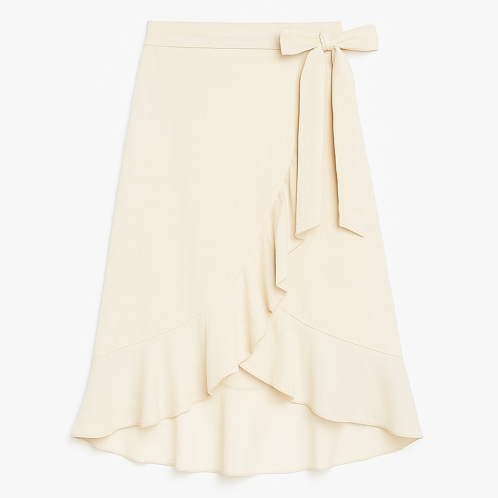 Girl's Wrap Skirt - Sand