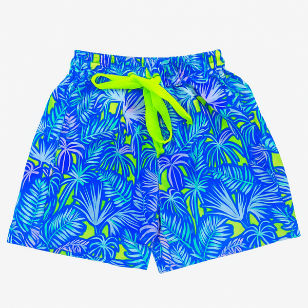 Gui Trunks - Palm Neon Print