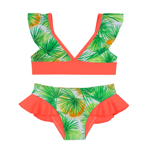 Alessandra Bikini - Palm Orange Print