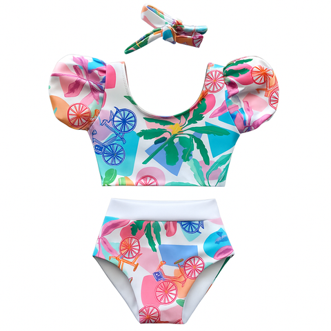 Lola Two Piece - Puerto Viejo Print