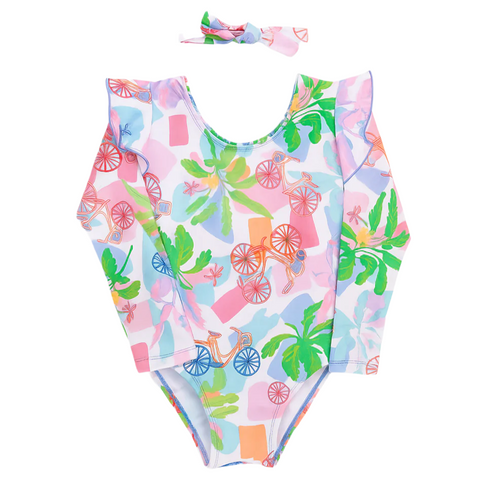 Mari Long Sleeve - Puerto Viejo Print