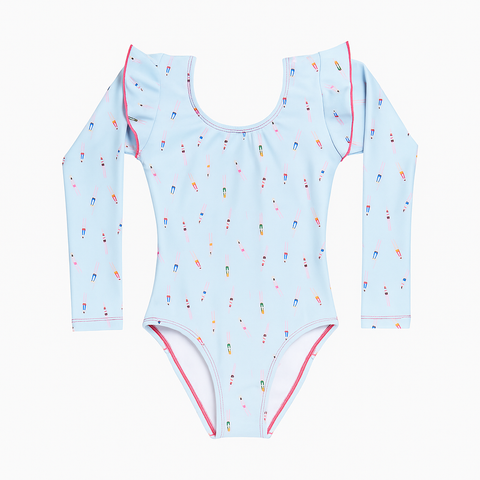 Mari Long Sleeve - Riviera Print