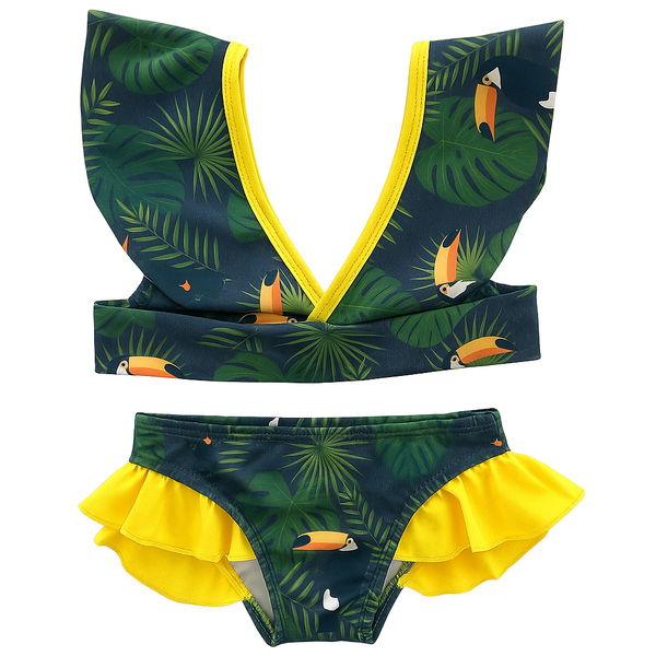 Alessandra Bikini - Tropical Toucan Print