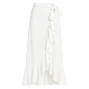 Women's Wrap Skirt - White