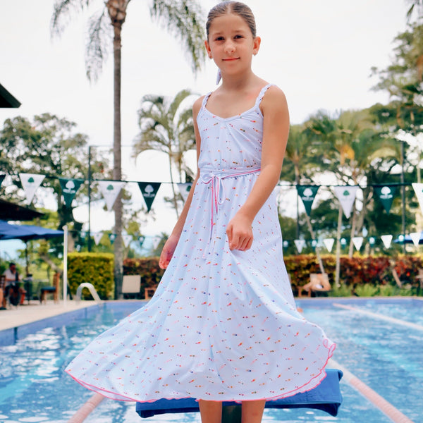 Maxi Dress - Riviera Print