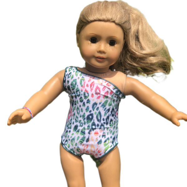 Doll Swimsuit  - Monteverde Print